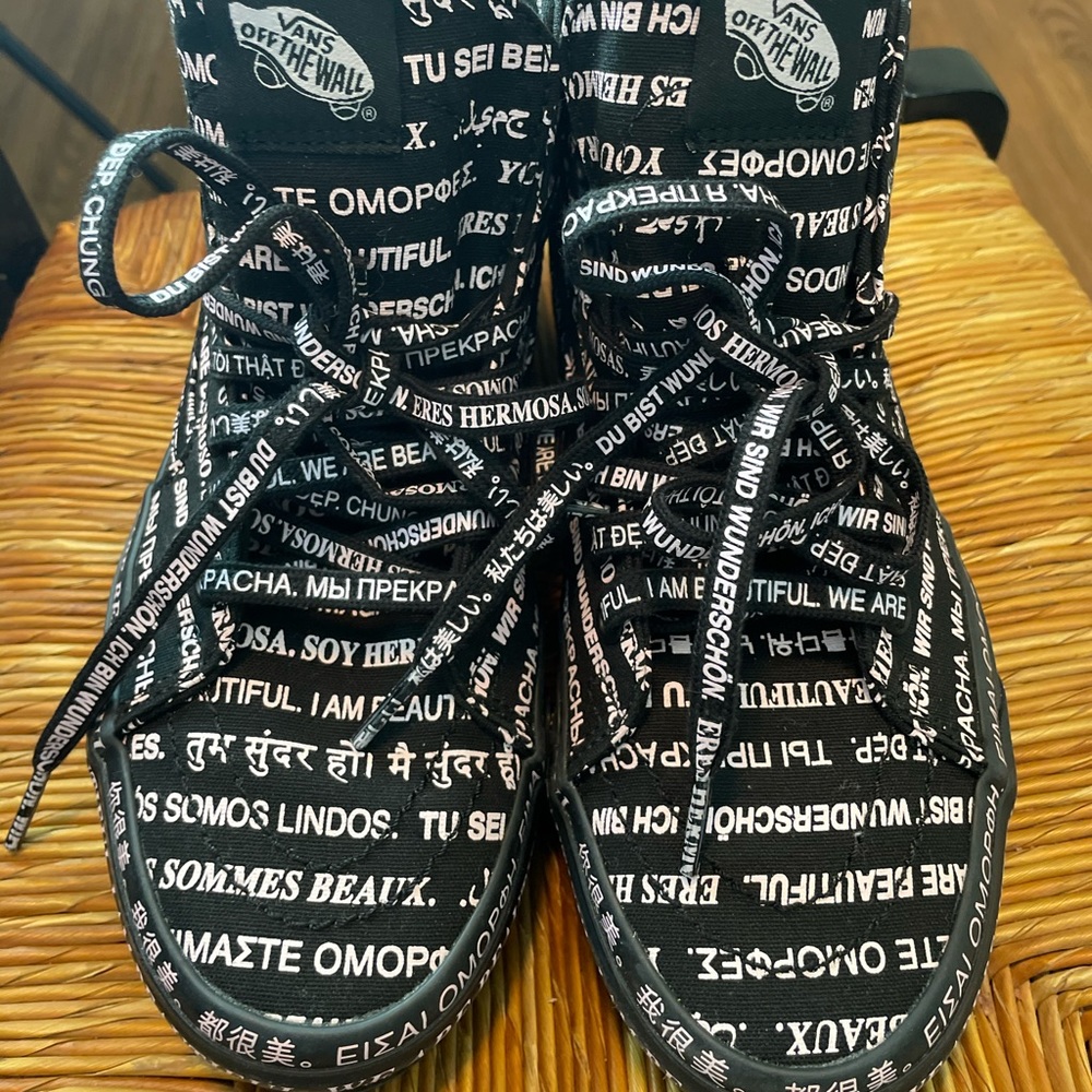 Vans Sk8 hi tapered (We are beautiful)